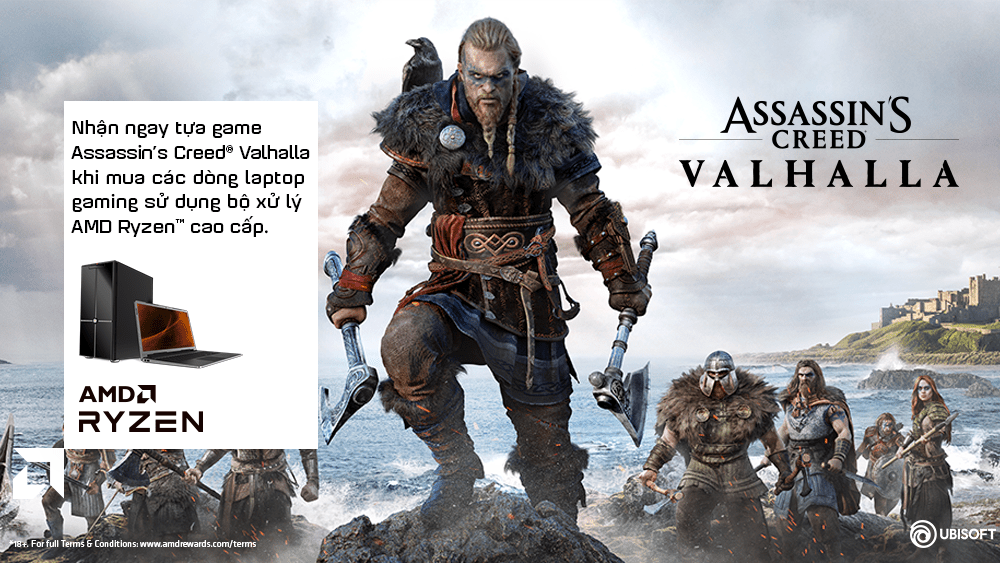 SẮM LAPTOP RYZEN™ MOBILE<br/>NHẬN GAME CỰC ĐÃ